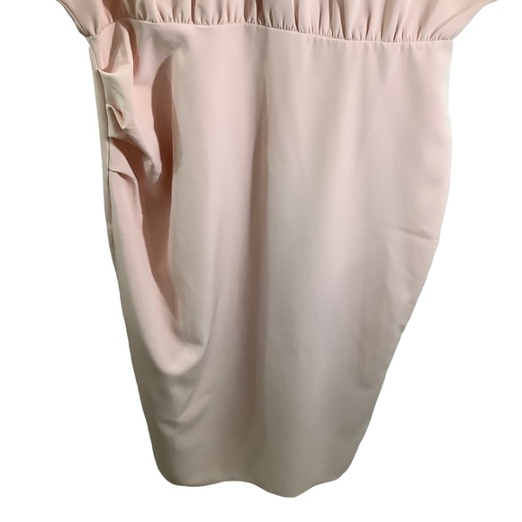 ASOS Blush Pink Midi Dress - Picture 3 of 6